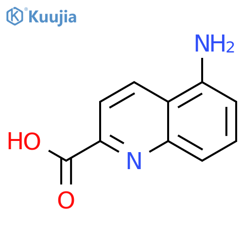 5-aminoquinoline-2-carboxylic acid structure