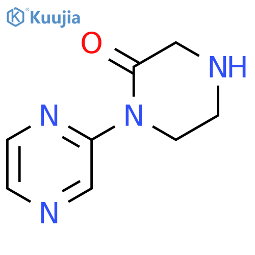 2-Piperazinone,1-(2-pyrazinyl)- structure
