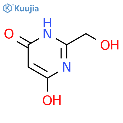 2-(hydroxymethyl)pyrimidine-4,6-diol structure