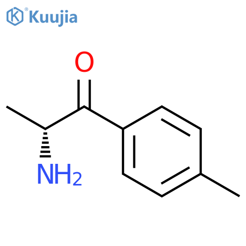 1-Propanone, 2-amino-1-(4-methylphenyl)-, (2R)- structure
