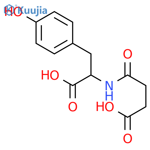 N-Succinyl-L-tyrosine structure