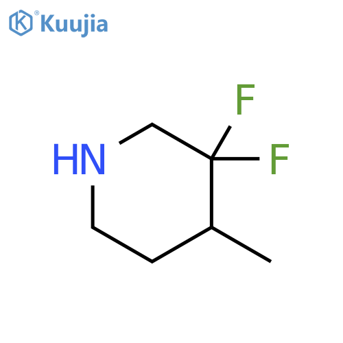 3,3-difluoro-4-methylpiperidine structure