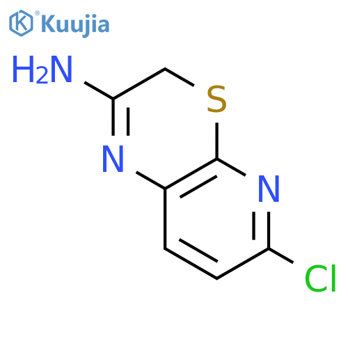 6-chloro-3H-pyrido[2,3-b][1,4]thiazin-2-amine structure