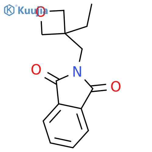 1H-Isoindole-1,3(2H)-dione, 2-[(3-ethyl-3-oxetanyl)methyl]- structure