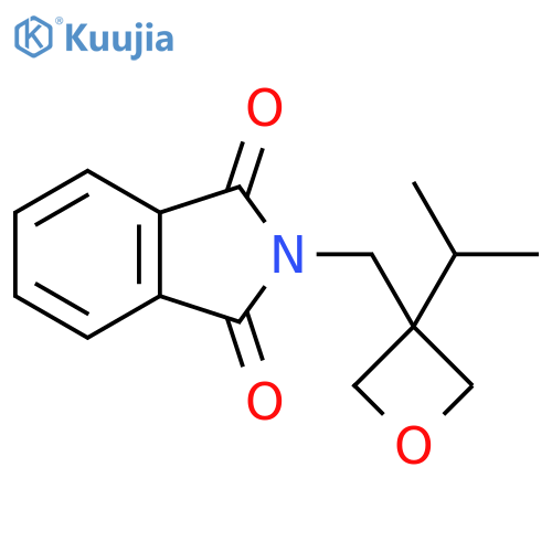 1H-Isoindole-1,3(2H)-dione, 2-[[3-(1-methylethyl)-3-oxetanyl]methyl]- structure