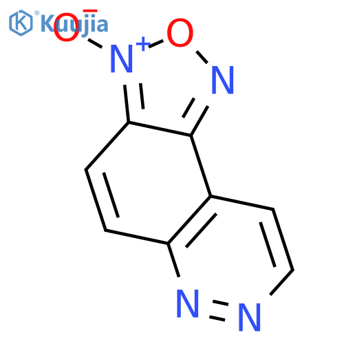 [1,2,5]Oxadiazolo[3,4-f]cinnoline, 3-oxide structure