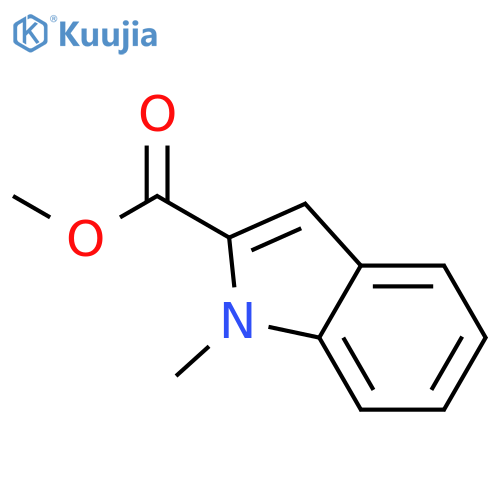 Methyl 1-methyl-1H-indole-2-carboxylate structure