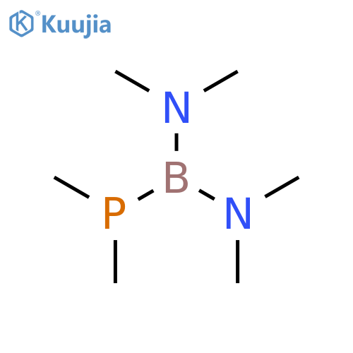 Boranediamine, 1-(dimethylphosphino)-N,N,N',N'-tetramethyl- structure