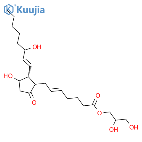 prostaglandin E2 1-glyceryl ester structure