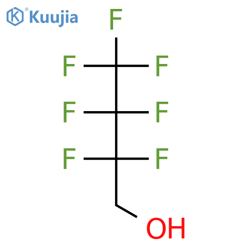 2,2,3,3,4,4,4-Heptafluoro-1-butanol structure