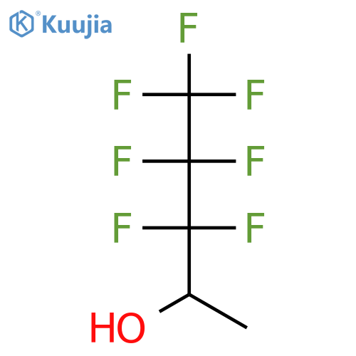 3,3,4,4,5,5,5-Heptafluoropentan-2-ol structure
