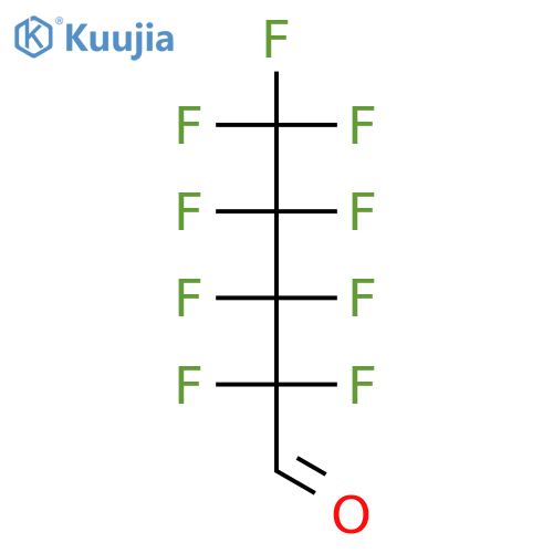 Pentanal,2,2,3,3,4,4,5,5,5-nonafluoro- structure