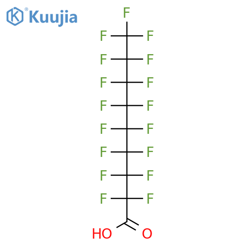 Perfluorononanoic acid structure
