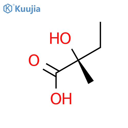(R)-(-)-2-Hydroxy-2-methylbutyric Acid structure