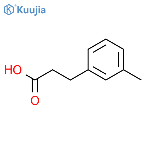 3-(3-methylphenyl)propanoic acid structure