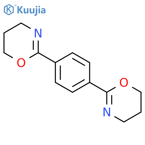 4H-1,3-Oxazine, 2,2'-(1,4-phenylene)bis[5,6-dihydro- structure