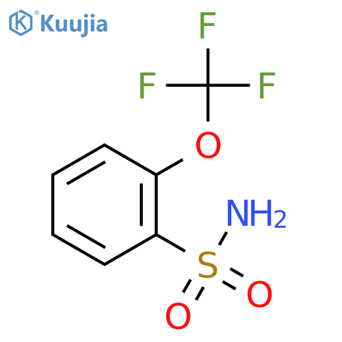 2-(trifluoromethoxy)benzene-1-sulfonamide structure