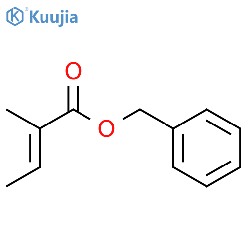 Tiglic Acid Benzyl Ester structure