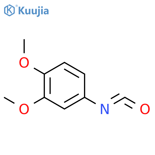 4-isocyanato-1,2-dimethoxybenzene structure