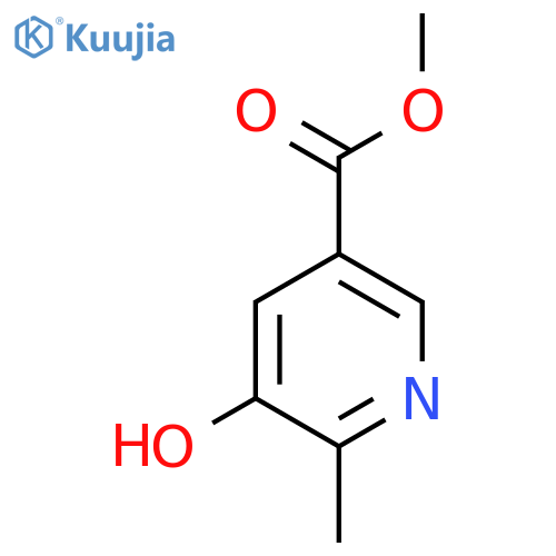 5-hydroxy-6-methyl-nicotinic acid methyl ester structure