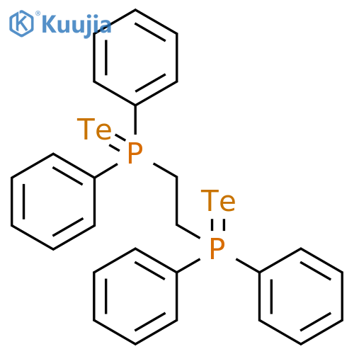 Phosphine telluride, 1,2-ethanediylbis[diphenyl- structure