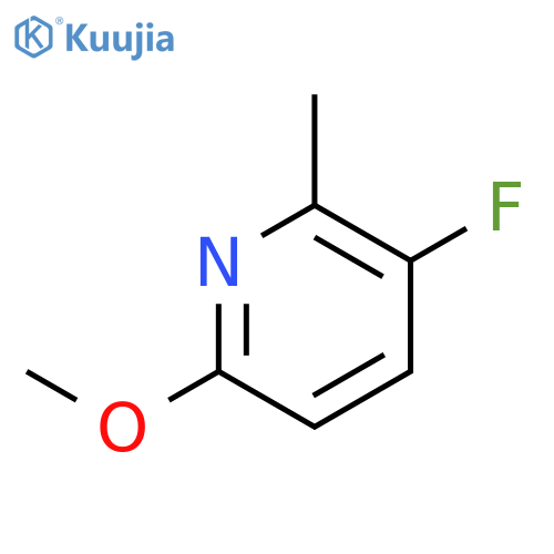 5-Fluoro-2-methoxy-6-picoline structure
