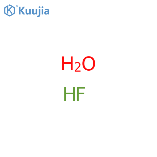 Hydrofluoric acid, pentahydrate structure