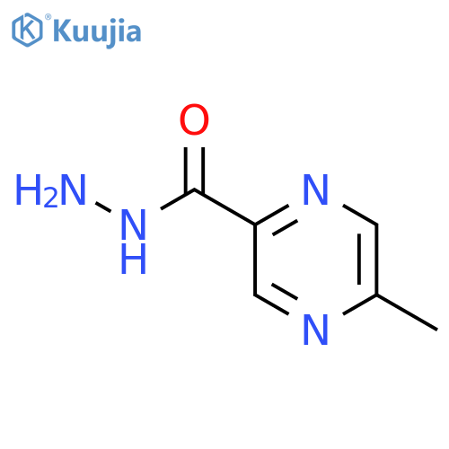5-Methylpyrazine-2-carbohydrazide structure