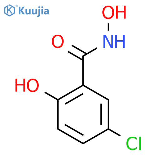 5-Chloro-N,2-dihydroxybenzamide structure