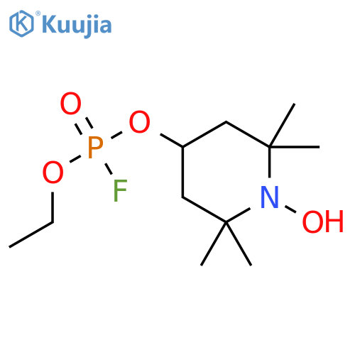 4-Ethoxyfluorophosphinyloxy TEMPO structure