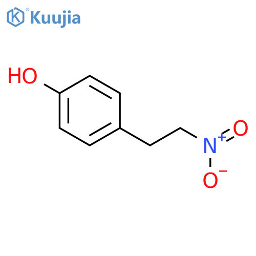 4-(2-nitroethyl)phenol structure