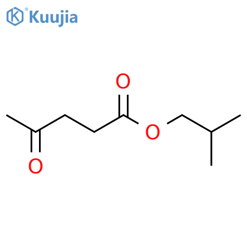 Isobutyl 4-oxovalerate structure