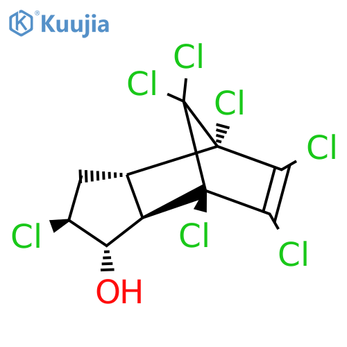 Chlordene chlorohydrin structure