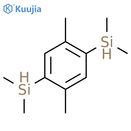Silane, (2,5-dimethyl-1,4-phenylene)bis[dimethyl- structure