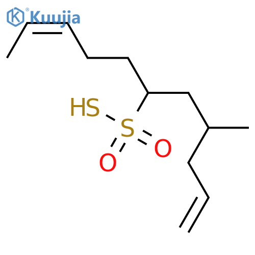Hedathiosulfonic acid A; 1,2-Didehydro structure