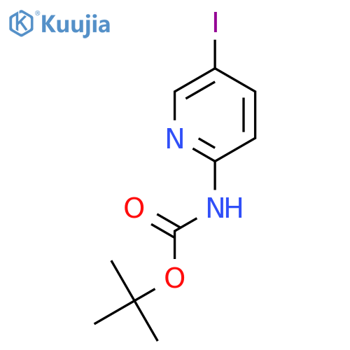 tert-Butyl (5-iodopyridin-2-yl)carbamate structure