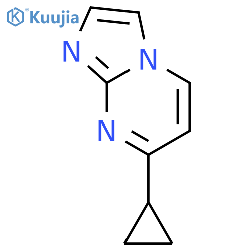 7-Cyclopropylimidazo[1,2-a]pyrimidine structure