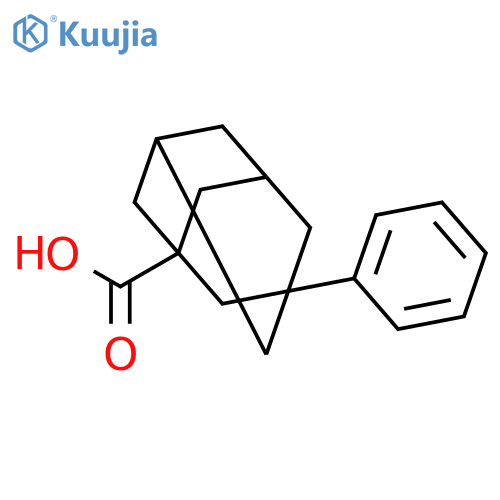 3-Phenyladamantane-1-carboxylic acid structure