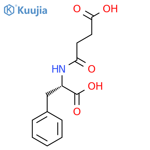 N-(beta-Carboxypropionyl)-L-phenylalanine structure