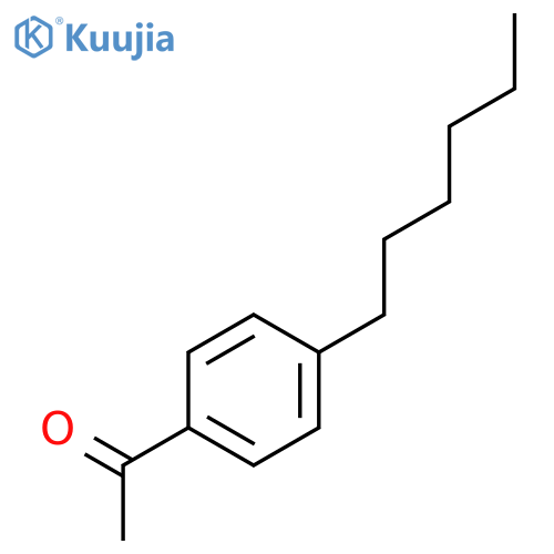 1-(4-Hexylphenyl)ethanone structure