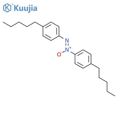 Diazene,1,2-bis(4-pentylphenyl)-, 1-oxide structure