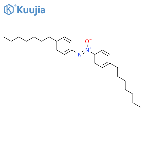 4,4’-Diheptylazoxybenzene structure