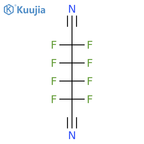 Octafluoroadiponitrile structure