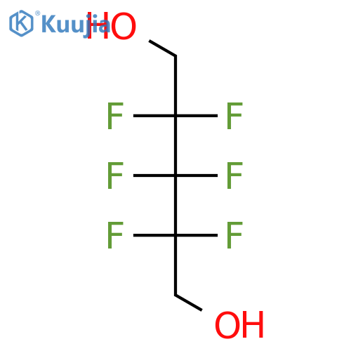 2,2,3,3,4,4-Hexafluoro-1,5-pentanediol structure