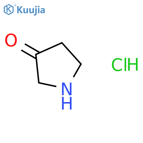 Pyrrolidin-3-one hydrochloride structure