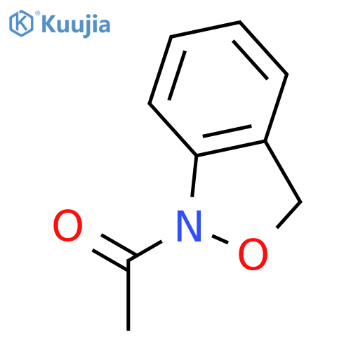 Ethanone,1-(2,1-benzisoxazol-1(3H)-yl)- structure