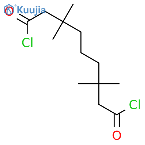 Nonanedioyl dichloride, 3,3,7,7-tetramethyl- structure