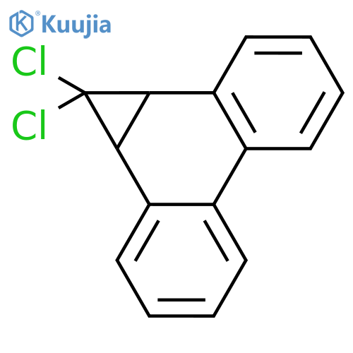 1,1-dichloro-1a,9b-dihydrocyclopropa[l]phenanthrene structure