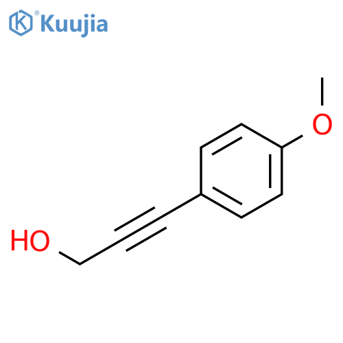 3-(4-Methoxyphenyl)prop-2-yn-1-ol structure