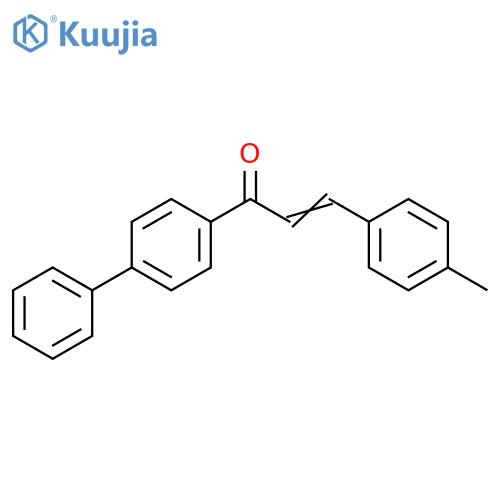 2-Propen-1-one, 1-[1,1'-biphenyl]-4-yl-3-(4-methylphenyl)- structure